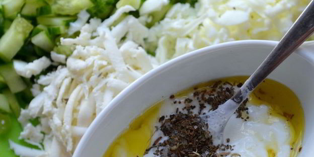 салат с горбушей