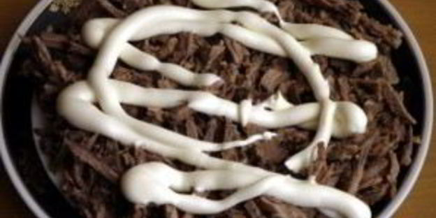 салат с говядиной и гранатом