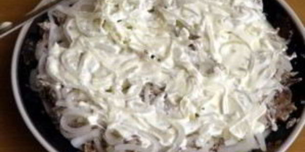 салат с говядиной и гранатом