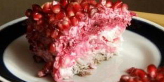 салат с говядиной и гранатом