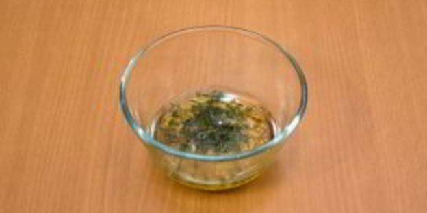 салат с машем, черри и тимьяном