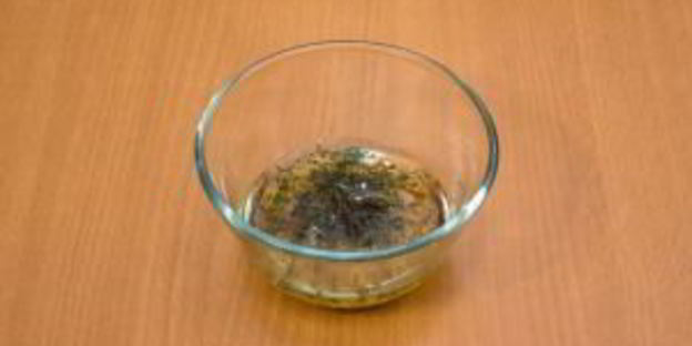 салат с машем, черри и тимьяном