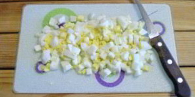 салат с огурцом и кукурузой