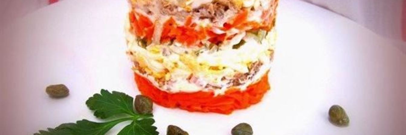 Салат с тунцом и сельдереем