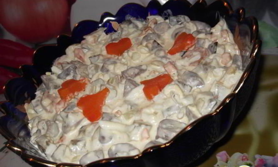 Рецепт салата сердечного