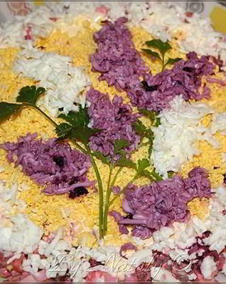 Салат Сирень