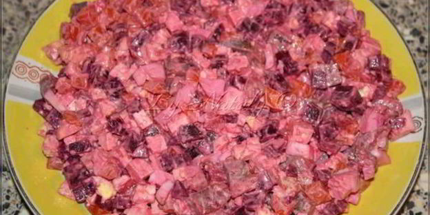 салат сирень