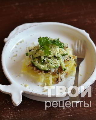 Салат со шпротами