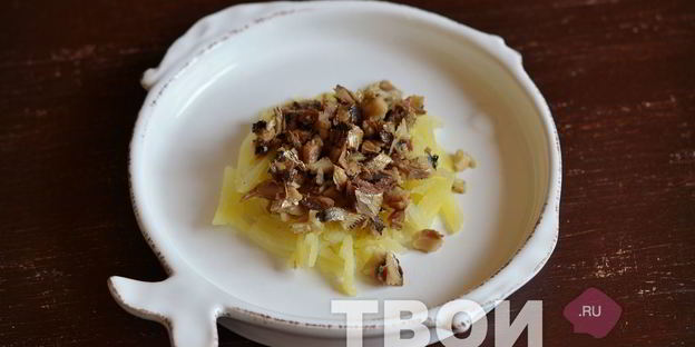 салат со шпротами