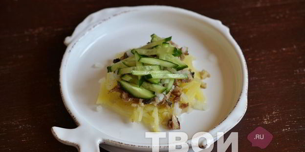 салат со шпротами