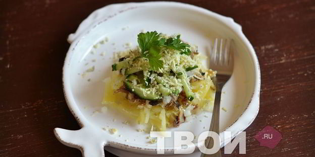 салат со шпротами