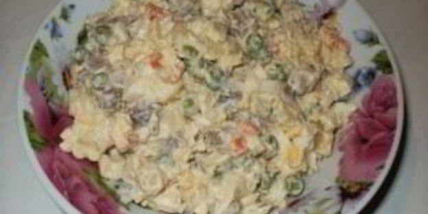 салат столичный с мясом