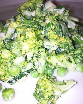 Салат Зеленая пятерочка