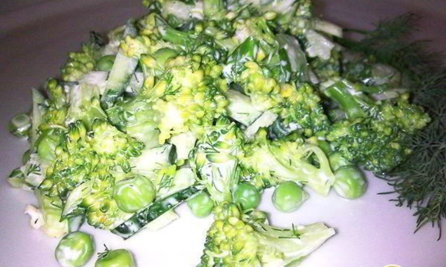 Рецепт салата зеленая пятерочка