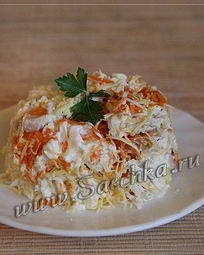 Салаты с корейской морковью