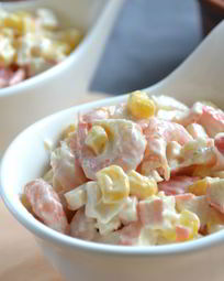 Салаты с креветками