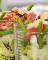 Салаты с тунцом