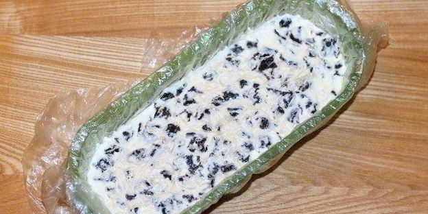 слоеный салат звездный