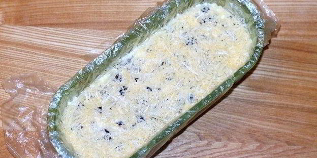 слоеный салат звездный