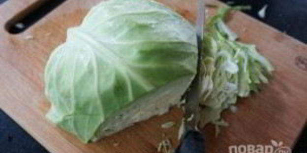 свежая капуста с уксусом