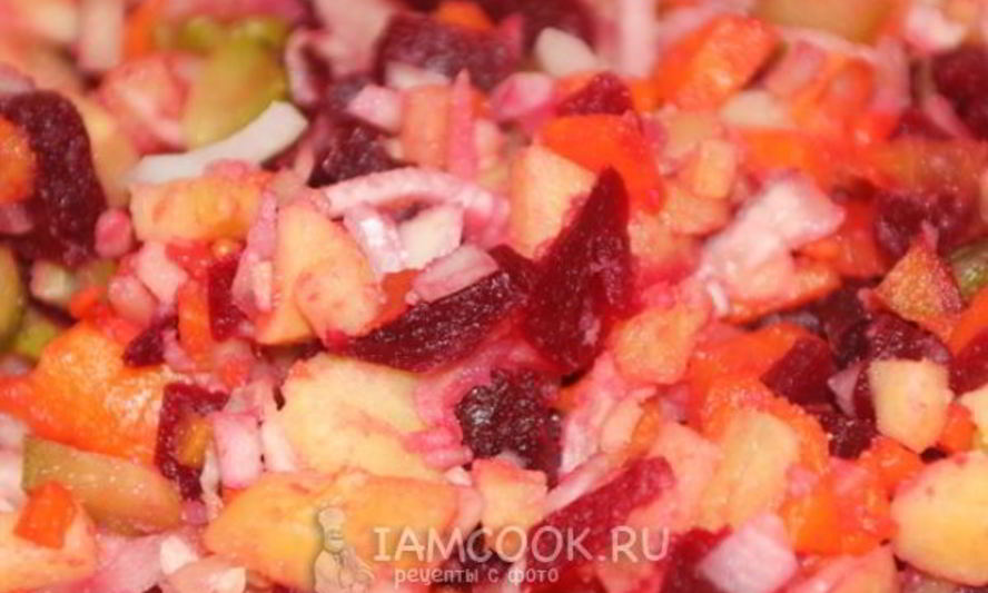 Рецепт винегрета классического