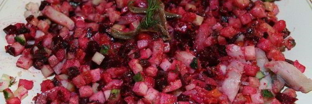 Винегрет с фасолью