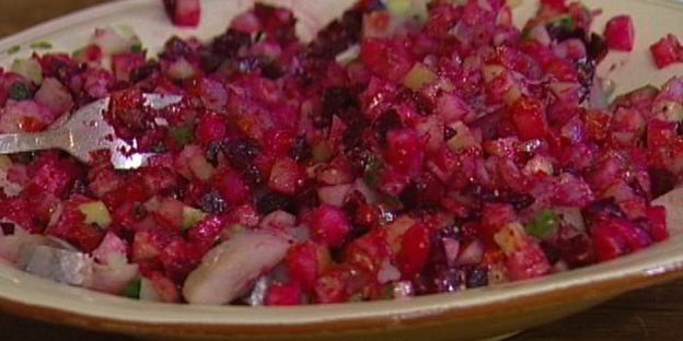 винегрет с фасолью