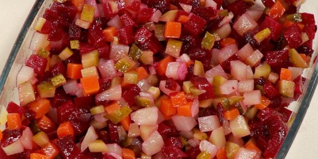 винегрет с килькой