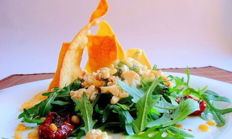 Рецепт зеленого салата мерцающего