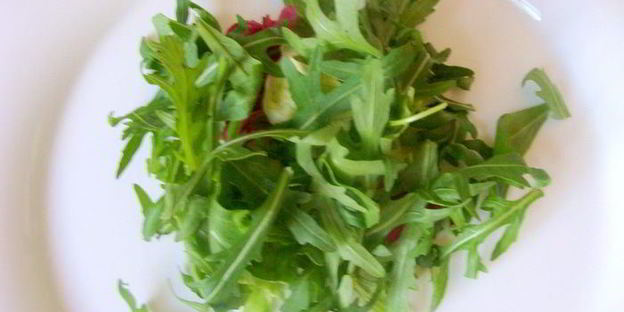 зеленый салат мерцающий