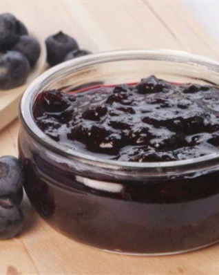 Быстрый черничный соус