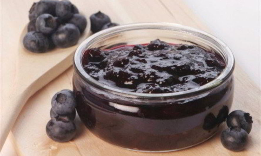 Рецепт быстрого черничного соуса