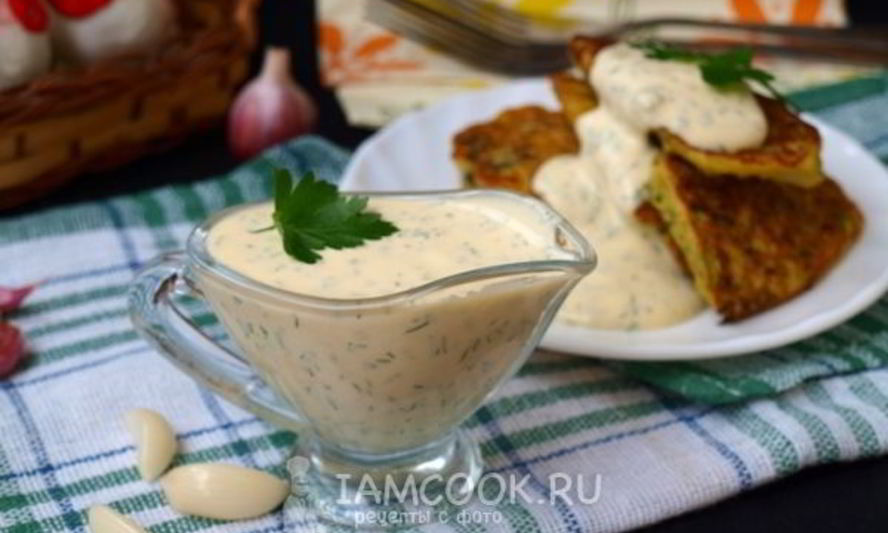 Рецепт чесночного соуса