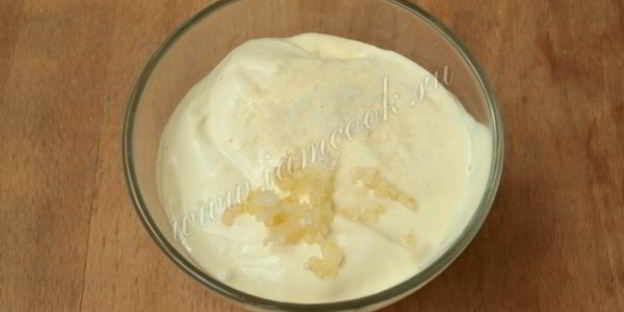 чесночный соус