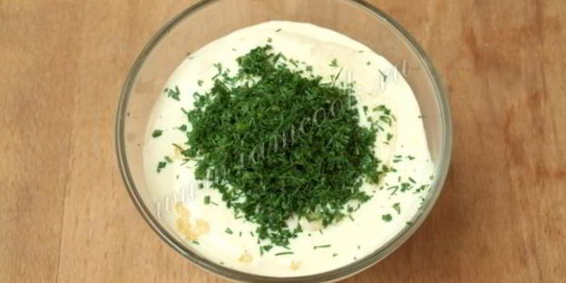 чесночный соус