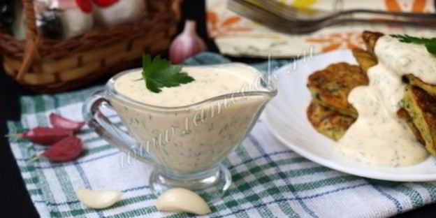 чесночный соус