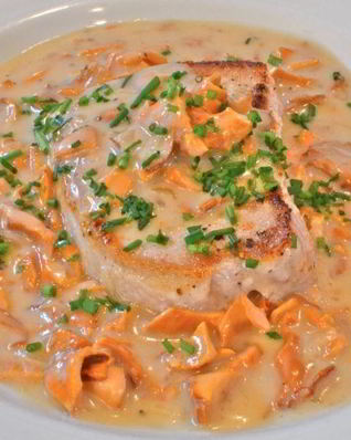 Грибной соус из лисичек