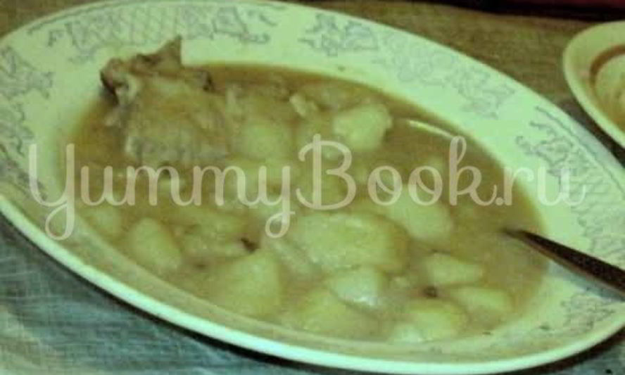 Рецепт картофельного соуса с цыпленком