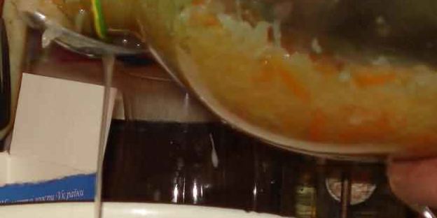 картофельный соус с цыпленком