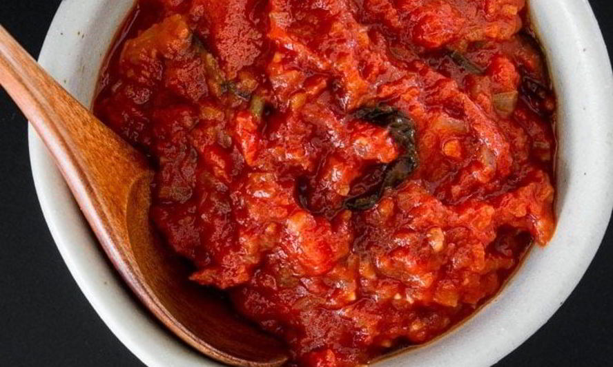 Рецепт классического томатного соуса