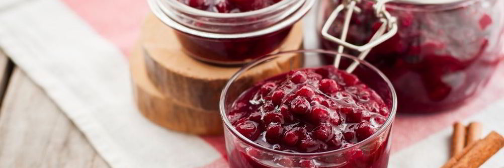 Клюквенный соус с апельсином