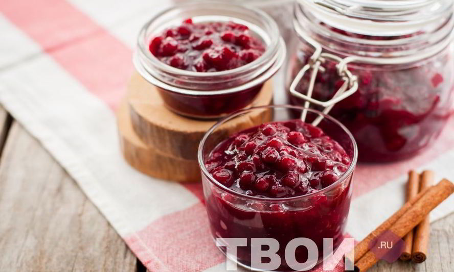 Рецепт клюквенного соуса с апельсином