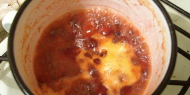 клюквенный соус с имбирем