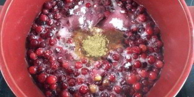 клюквенный соус