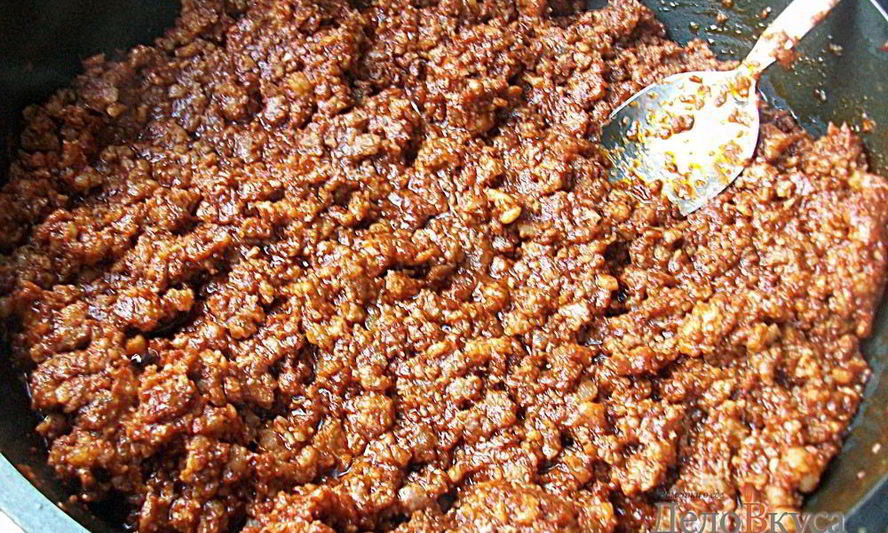 Рецепт мясной заправки для пасты