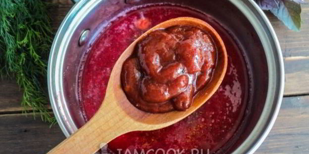 острый соус из алычи