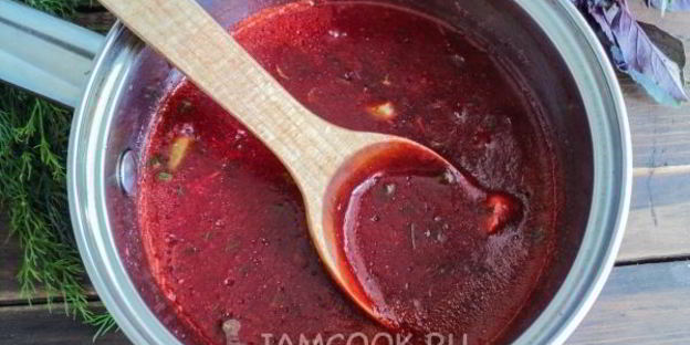 острый соус из алычи