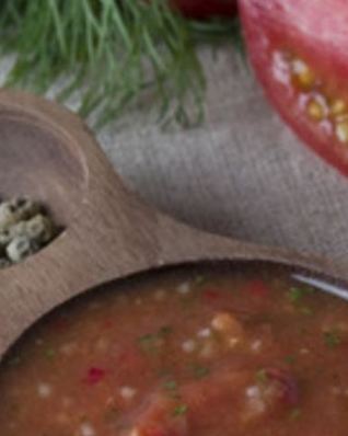 Острый соус из помидоров