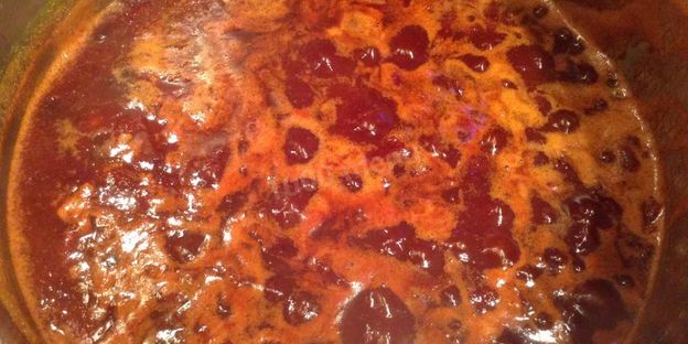 сладкий сливовый соус на зиму