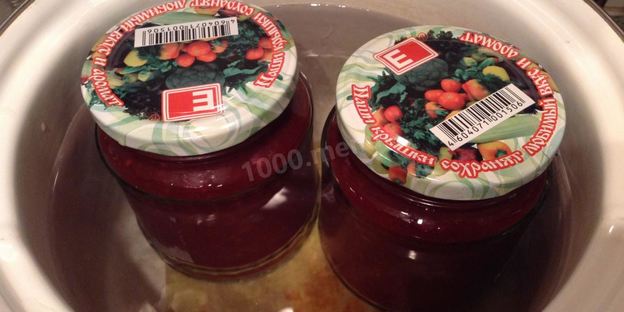 сладкий сливовый соус на зиму